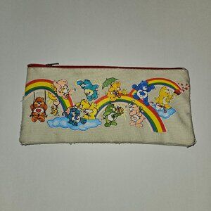 VTG American Greetings Care Bears Pencil Pouch Case READ AS IS